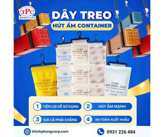 Gói hút ẩm Silicagel treo container
