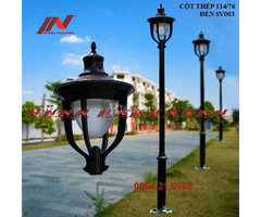 Cột đèn sân vườn 114/76 lắp đèn sân vườn SV004
