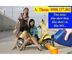 Thu mua dầu nhớt cũ giá cao