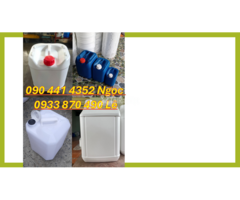 Gía can nhựa 30 lít trắng, can xanh 25 lít, can 20 lít vàng, can 10 lít đựng hóa chất