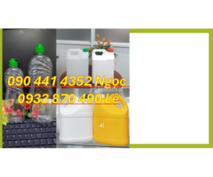 Can nhựa 2 lít đựng thuốc sát khuẩn, can 5 lít đựng hóa chất đặc biệt