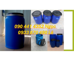 Thùng phuy nhựa 220 lít làm nhà nổi, thùng phuy nhựa 120 lít cũ làm vật thiết kế đồ họa