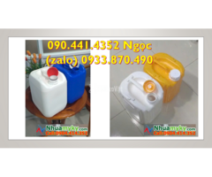 CAN NHỰA 2 LÍT ĐỰNG NƯỚC RỬA CHÉN, BÌNH 5 LÍT ĐỰNG NƯỚC LAU SÀN