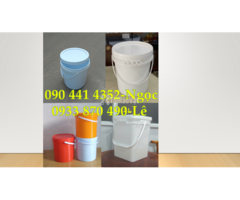 Thùng sơn 12 lít chất lượng, thùng sơn 16 lít dày đặc, vỏ thùng đựng sơn 18 lít