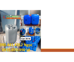 CAN NHỰA 30 LÍT ĐỰNG BAZƠ, CAN NHỰA 25L ĐỰNG CHẤT LỎNG SINH HỌC