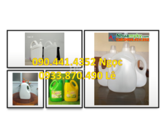 SX CAN NHỰA 2 LÍT VUÔNG TRẮNG, CAN NHỰA 1 LÍT, CAN NHỰA 2 LÍT VÀNG ĐỰNG NƯỚC RỬA CHÉN