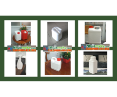 Can nhựa 1 lít đựng hóa chất loại dày nhất, can nhựa 2 lít đựng gel chứa cồn