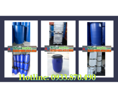 Thùng phuy nhựa đựng thực phẩm 220 lít qua sử dụng, vệ sinh, an toàn