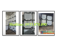 Vỏ tank nhựa ibc 1000 lít, bồn nhựa ibc 1000 lít mới giá tốt nhất thị trường