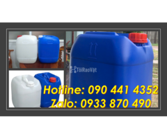SX vỏ thùng chứa 30 lít chất hóa học tại TPHCM, can 25 lít đựng hóa chất ngành thực vật