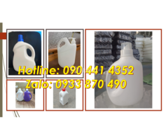 Can nhựa 500ml, can 1 lít vuông màu đen, can nhựa 2 lít vuông dùng nắp ấn