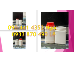 Hủ nhựa 250g đựng kẹo dẻo, hủ nhựa 0.5 ký đựng ngũ cốc, hủ nhựa 1kg đựng đồ ăn vặt