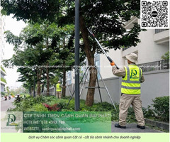 Bảo dưỡng cảnh quan nhà máy khu công nghệ cao Quận 9 Thủ Đức