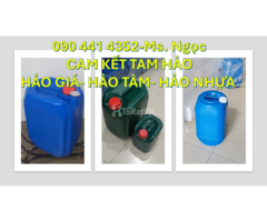 Can nhựa vuông 25 lít, can nhựa 20 lít đựng vi sinh, thùng nhựa 10 lít vuông đựng axit