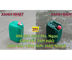 Can nhựa 10 lít đựng xăng, can nhựa 20l vận chuyển dầu, can 25 lít dự trữ nhiên liệu