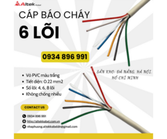 Cung Cấp Cáp 6 Lõi 0.22mm² Tại Hải Phòng, Thanh Hóa, Nghệ An - Giá Sỉ