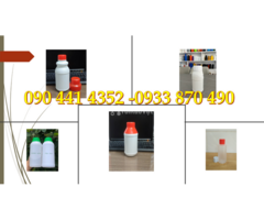 Chai nhựa 1 lít đựng chất giải nhiệt, chai nhựa 500ml đựng chất làm mềm vải
