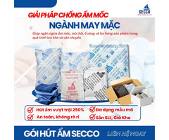Gói hút ẩm ngành may mặc đạt chuẩn REACH, RoHS, không chứa DMF