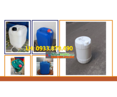 Can nhựa 30 lít đựng chất kết dính, can nhựa 25 lít đựng keo dán sắt, can 20 lít đựng thực phẩm
