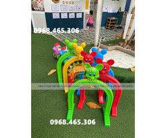 Hang chui mầm non, hầm chui con sâu trẻ em, cổng chui mầm non