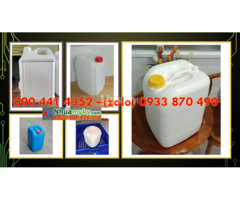 Can nhựa 25 lít đựng thành phần làm thuốc nổ, can nhựa 30 lít đựng chất thải nhà máy