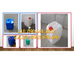 Can nhựa 20 lít đựng chất hóa học, can nhựa 25 lít dày đựng axit chống oxy hóa