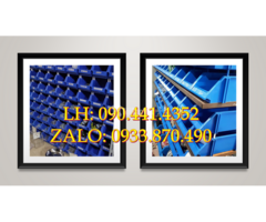 Tank nhựa 1 khối vuông, thùng nhựa 1000 lít, thùng nhựa trắng có khung thép