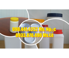 Hủ nhựa 500g đựng thực phẩm cấp đông, hủ nhựa 1000g đựng màu sáp, màu nước…