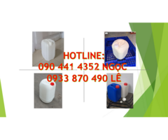Gía can nhựa 25L đựng javel, can 30 lít xanh nhựa HDPE chính phẩm