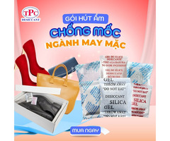 Gói hút ẩm Silicagel giữ khô ráo quần áo