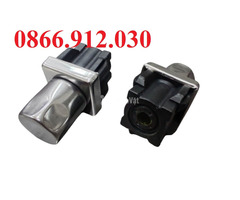 Chân tăng inox bọc nhựa vuông 40 chịu lực cao, chống gỉ tốt