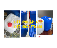 Can nhựa 20 lít đựng chất hóa học, can 10 lít vuông đựng dung môi