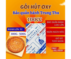 Gói Hút Oxygen Secco 100cc – Bí Quyết Bảo Quản Bánh Trung Thu Đại Từ 300g Đến 500g