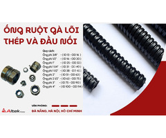 Ống Ruột Gà Lõi Thép Phi 25 – Đầy Đủ Đầu Nối – Giao Nhanh Ninh Thuận, Bình Thuận, Quảng Ngãi