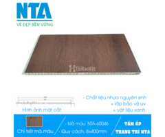 Tấm nhựa ốp tường PVC