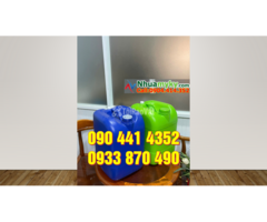 Can nhựa 20 lít đựng chất thoát khí, can nhựa 25 lít đựng thuốc tẩy quần áo