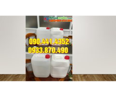 Thùng nhựa 30 lít đựng rượu, can nhựa 25 lít đựng cồn