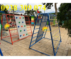 Bộ vận động thang leo giá rẻ ,vách dây, leo núi đa năng