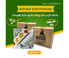 Bảo quản nông sản đi xa bằng gói hút ethylene – Giải pháp chống chín sớm tối ưu