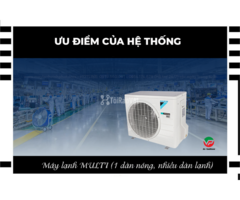 Đại lý chuyên thi công và lắp máy lạnh MULTI giá sỉ rẻ nhất chính hãng tốt nhất tại Đồng Nai