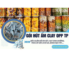 Thực phẩm, đồ ăn vặt có dễ mềm, mất giòn nếu thiếu gói hút ẩm?
