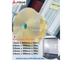 Tổng kho rèm nhựa pvc cuộn nhỏ - sẵn hàng giá xưởng tận gốc