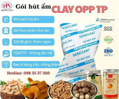 Bánh kẹo, đồ ăn vặt có dễ bị mềm ỉu nếu thiếu gói hút ẩm?