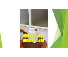 Can nhựa 5 lít vuông, can 2 lít vàng đựng hóa chất màu trắng, đen, vàng, lá
