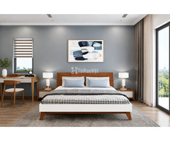 Giường Ngủ Gỗ Tự Nhiên Đẹp | Mẫu Hiện Đại, Gỗ Sồi, Gõ Đỏ, Căm Xe