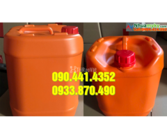 Can nhựa 30 lít trắng, thùng nhựa 25 lít tròn, can nhựa 20 lít đựng nhớt - 3