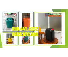 Can nhựa 22 lít vuông đựng thuốc nhuộm, ở đây có can nhựa 24 lít đựng hóa chất - 3
