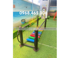 Thang leo sắt mầm non, khung leo trèo vận động mầm non - 4