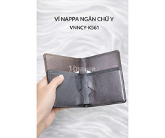 VÍ NAPPA NGĂN CHỮ Y CAO CẤP - BÁN SỈ TẬN XƯỞNG