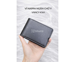 VÍ NAPPA NGĂN CHỮ Y CAO CẤP - BÁN SỈ TẬN XƯỞNG - 3